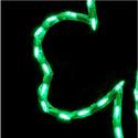 LED Lighted Shamrock St Patricks Day Decoration In