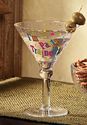 Martini Glass ~I'm Party Trained~ Confetti Accents