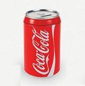 Large Coca Cola® Can Coin Savings Bank 7 3/4"H 