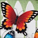 Colorful Butterflies Metal Wall Art Patio or Fence