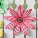 Spring Floral Wall Art Dimensional Metal Sculpture