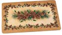 Woodland Pinecones & Berries Floor Mat Cream Cente