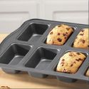 Handy Loaf Pan Bakes 8 Mini Bread Loaves at Once N