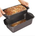 Stacked Meatloaf Pan Perforated Insert Drains Grea