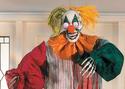 Horror Movie Clown with Lighted Eyes Haunted House