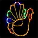 LED Turkey Thanksgiving Window  Decoration 43 Vibr