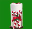 Holiday Candy Canes Holly Countertop Paper Towel H