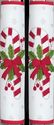 Holiday Candy Canes & Holly Refrigerator & Stove H