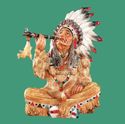 American Indian Indoor/Outdoor Statue Figurine Hea