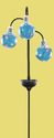 Solar Sparkling Orbs Garden Path Light Stake 3 Col