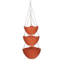 Tiered Nesting Hanging Garden Planter Baskets Heav