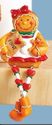 Baking Gingerbread Kids Holiday Shelf Sitter Figur