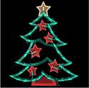 LED Lighted Christmas Tree Indoor/Outdoor Christma