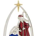 Stunning Holy Family Nativity Scene Stocking Hange