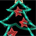 LED Lighted Christmas Tree Indoor/Outdoor Christma