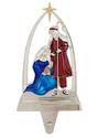 Stunning Holy Family Nativity Scene Stocking Hange