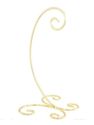 Gold Special Keepsake Ornament Display Stand Scrol