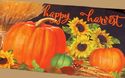 Harvest Garden Door Mat or Floor Mat Pumpkins Sunf