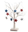 White LED Year Round Ornament Tree On/Off w/ Timer