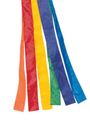 Brightly Colored Nylon Rainbow Windsock Garden Por