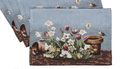 Elegant Spring Garden Placemats Daisies Tulips Bir