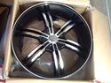 24 inch 24x9 VCT TORINO Black Machined Wheel Rim 6