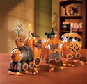 Adorable Halloween Ghosts, Black Cats and Pumpkin 