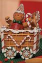 Adorable Christmas Gingerbread Men Train Decorativ