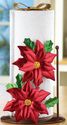 Beautiful Sculpted Poinsettia Countertop Paper Tow