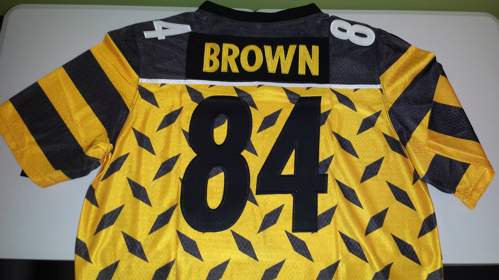 Antonio Brown Pittsburgh Steelers Salute To Service Limited Jersey - Olive