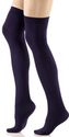 Sexy Womens Navy Blue Thigh High Socks Over the Kn