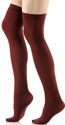 Sexy Womens New Burgundy Thigh High Socks Over the