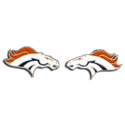 Denver Broncos Earrings Stud Post Jewelry