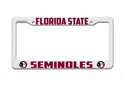 FSU Florida State Seminoles Plastic License Plate 