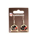 Houston Texans Dangle Hook Earrings Jewelry circle