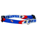 Kansas Jayhawks Adjustable Dog Collar - X-Small