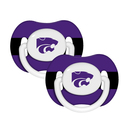 Kansas State Wildcats Baby Infant Pacifier Set
