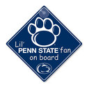 Penn State Fan Car Window Baby On Board Sign Infan