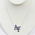 Air Force Falcons Rhinestone Necklace 