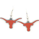 New Texas Longhorns Dangle Earrings Jewelry