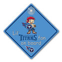 Tennessee Titans Car Window Baby On Board Safety S
