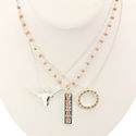 Texas Longhorns Trio Necklace Jewelry