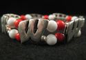 Wisconsin Badgers Stretch Bracelet Jewelry