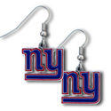 New York Giants Dangle Hook Earrings Jewelry Red B