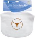 Texas Longhorns Baby Infant Bib