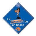 Boise State Broncos Car Window Baby on Board Safet