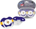 Minnesota Vikings Baby Infant Pacifier Set