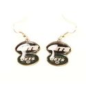 New NFL New York Jets Dangle Hook Earrings Jewelry