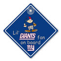 New York Giants Car Window Baby On Board Sign Infa