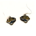Jacksonville Jaguars Dangle Hook Earrings Jewelry